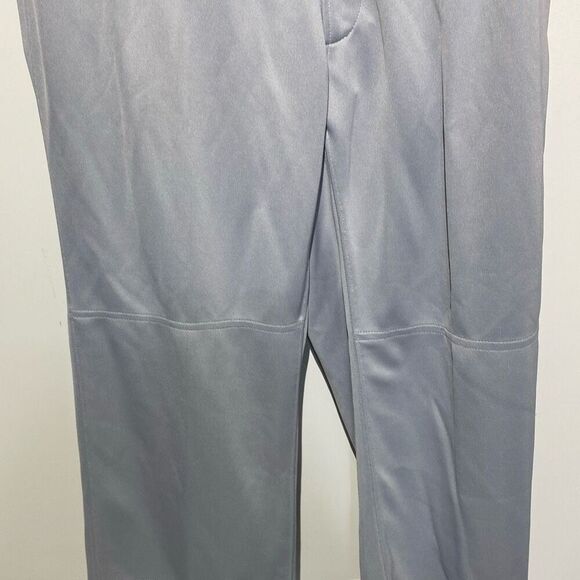Mizuno Men's Gray Elastic Bottom Durable Performance Baseball Pants Size 2XL - Picture 2 of 11